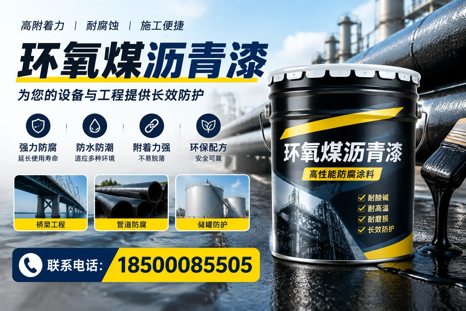 环氧煤沥青漆与其他涂料的对比分析，助力辽阳企业决策