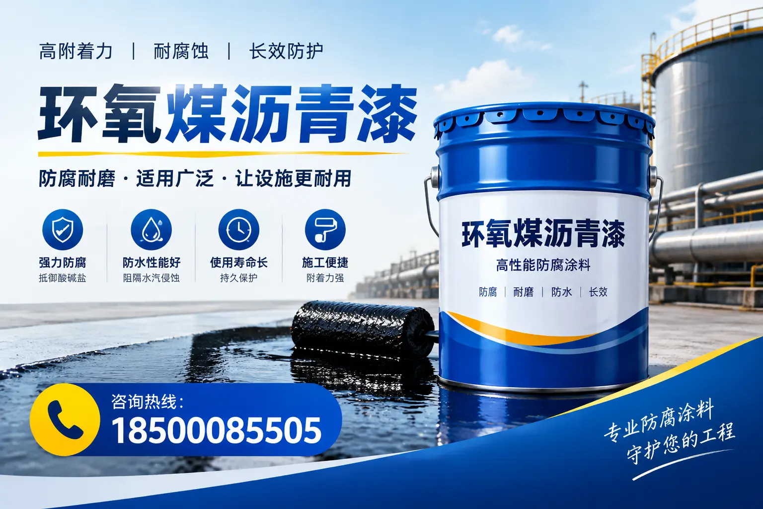 环氧煤沥青漆与其他涂料的对比分析，助力辽阳企业决策